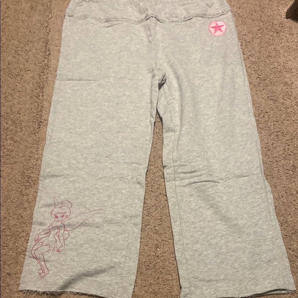 Disney Tinkerbell Comfy Gray Pants